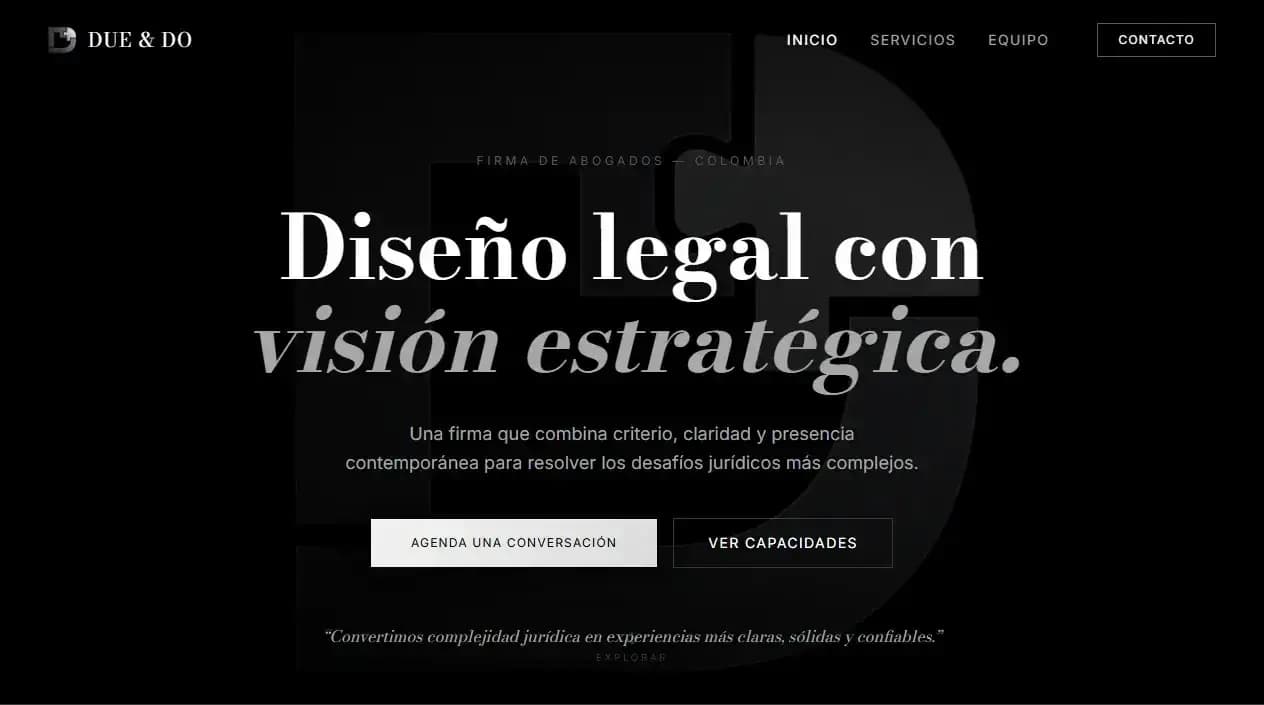 Captura de la portada de Due & Do